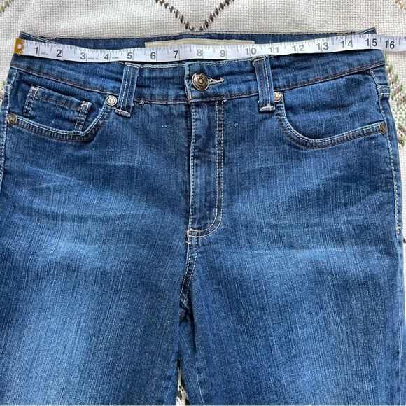 Vintage American Jeans By Nine West Bootcut Medium Wash Denim Size 10 - Picture 9 of 13